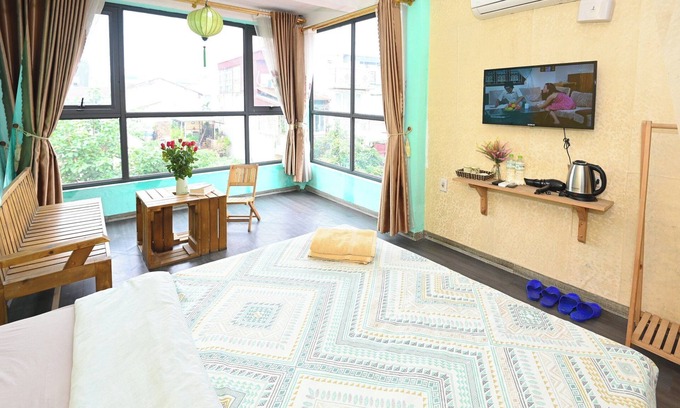 Hang Bo House | Bright/Hanoi style/Old quarter/3 mins walk to Hoan Kiem Lake/6private RS/*20 pax