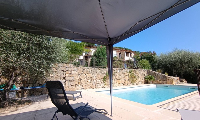 Le Rouret House | Bright house with private pool perfect family vacation