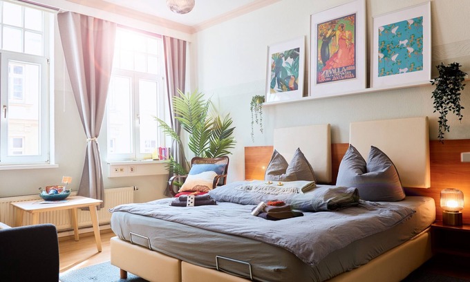 Erfurt Old Town Apartment | ★ Bright Jugendstil Apartment in the ❤ of Erfurt★