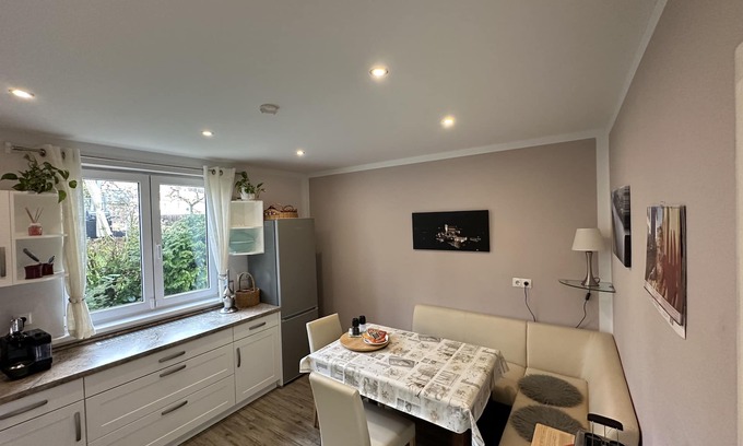 Friedrichroda Condo | Bright, modern, large vacation apartment on a south-facing slope in a climatic health resort