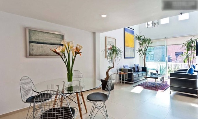 Zona Rosa Apartment | BRIGHT & MODERN TWO LEVEL PENTHOUSE IN THE HEART OF MEXICO CITY!