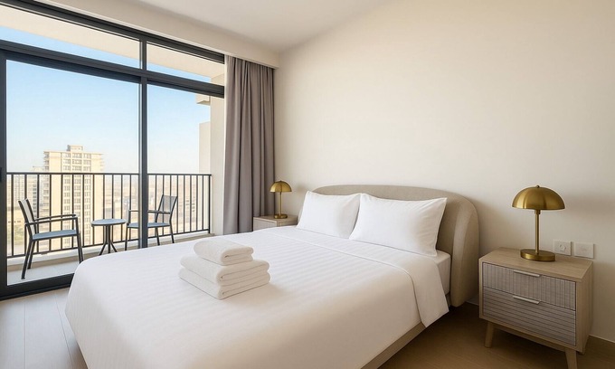 Jebel Ali Apartment | Bright & Modern Stay in Al Furjan