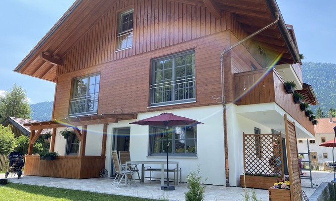 Jachenau Apartment | Bright, modern vacation apartment in Jachenau near Walchensee