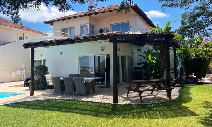 Hof HaCarmel Villa | Bright & Spacious Home with Pool & Carmel View in Wonderful Caesarea