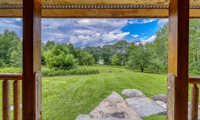 Jacksonville House | Bright three-level home with water views, jetted tub, firepit, and pool table