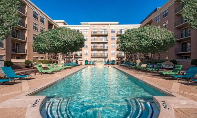 Cityplace Apartment | Bright Uptown Apartment With View & HUGE Balcony!