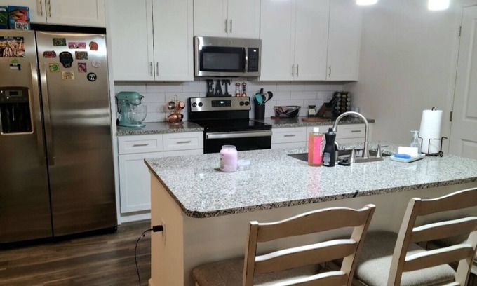 Greenville - Spartanburg Apartment | Brightly Lit, Vaulted with Poolside and Mountain View. Minutes from Downtown