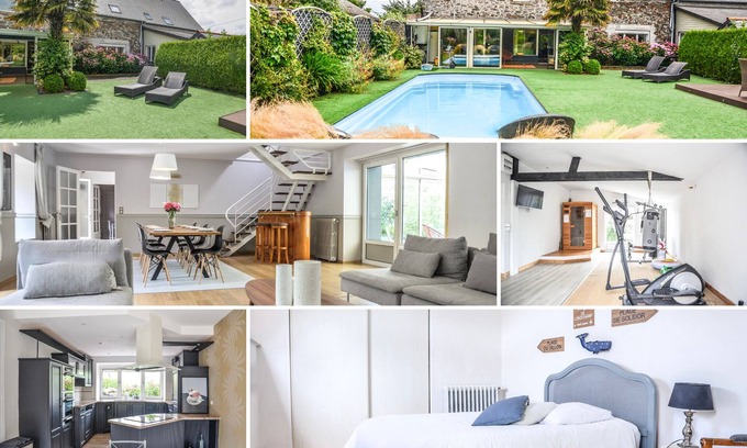 La Fresnais Villa | Brittany lovers, ideal accommodation for large family or between friends