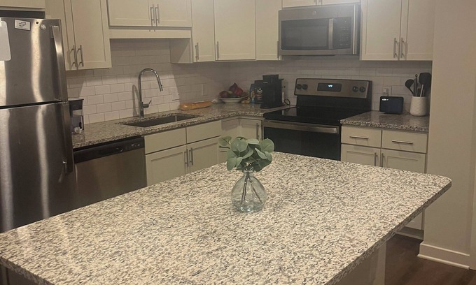 Downtown Apartment | BROAD STREET ADJACENT 4 miles from masters 2br/2bth Luxury Apartment Augusta Ga