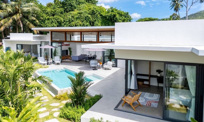 Bophut Hills House | Buddha's Zen Garden 3br villa