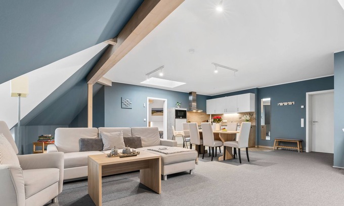 Dagebuell Apartment | Bude 14 directly on the dike in Dagebüll for 2 persons