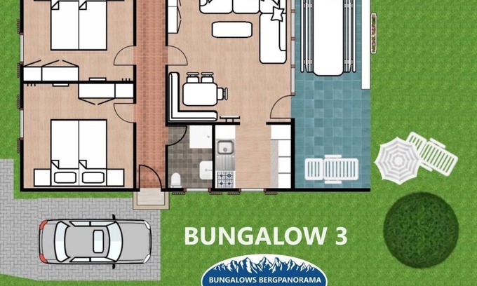 Sankt Kanzian am Klopeiner See House | Bungalow 3 - Bungalows Bergpanorama