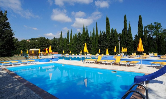 Villanova d'Albenga House | Bungalow in Ferienresidenz mit Pool