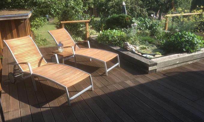 Ostorf Apartment | Bungalow im Schloßgarten - Bungalow Gartenblick
