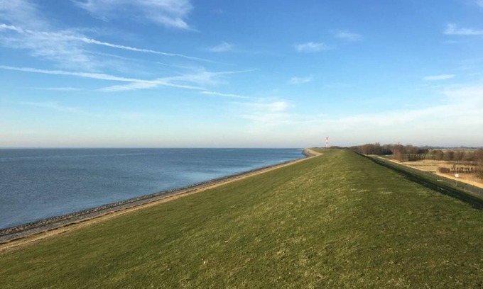 Großwurden House | Bungalow Namenlos directly on the North Sea