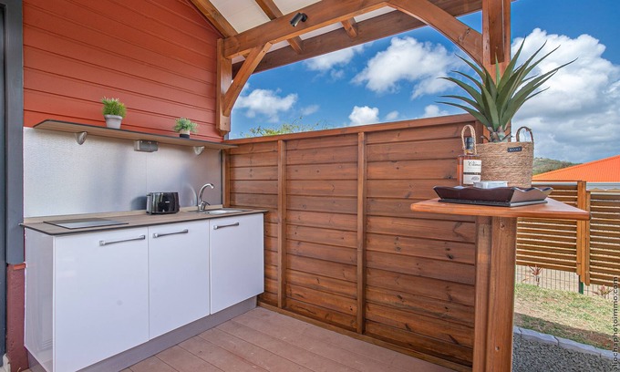 Le Vauclin House | Bungalow POM1, piscine privée