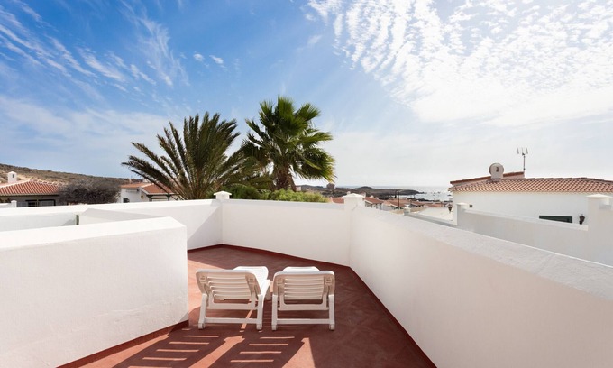 Abades House | Bungalow Santiago 25 with sea view