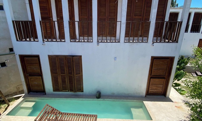 Downtown Holbox House | Bungalow with private pool in Holbox. Close to Centro & Beach! CasaSou#2