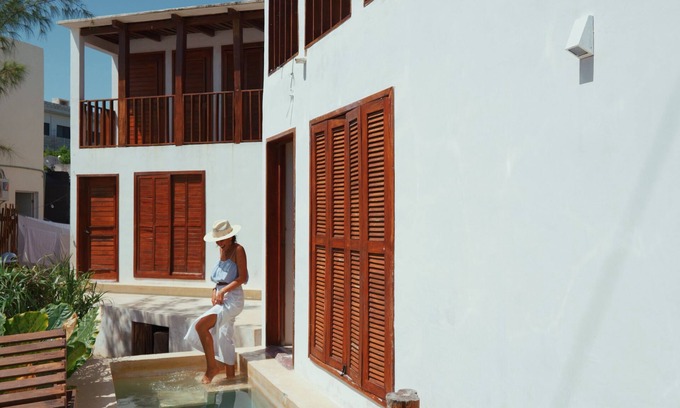 Isla Holbox House | Bungalow with private pool in Holbox. Close to Centro & Beach! CasaSou#3