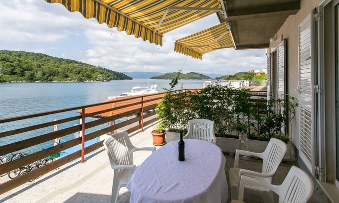 Polace Apartment | Bura Two Bedroom Apartment with Terrace and Sea View