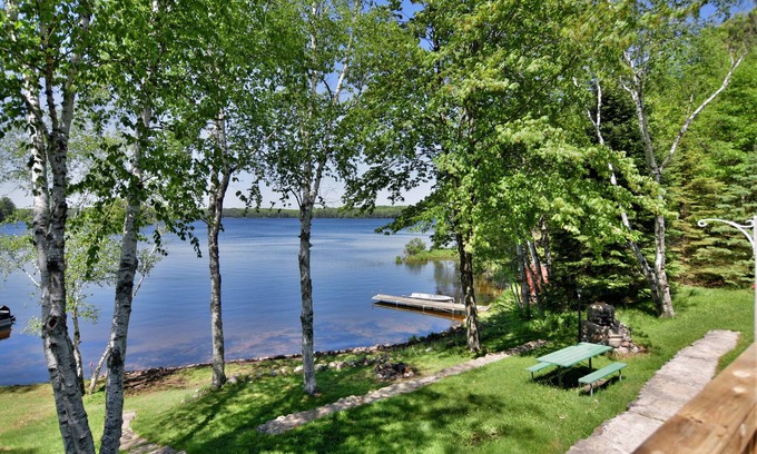 Hayward Cabin | Butler's Bay Teal Lake Cabin, Lakefront, Pet Friendly, Good Swimming