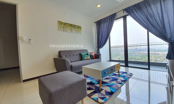Kampung Bagan Dalam Condo | Butterworth 4 Pax Home with View