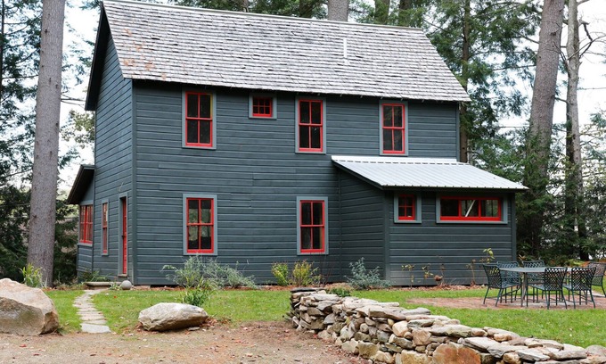 Great Barrington Cottage | Bygone era Lake Buel cottage with access to shared dock and canoe