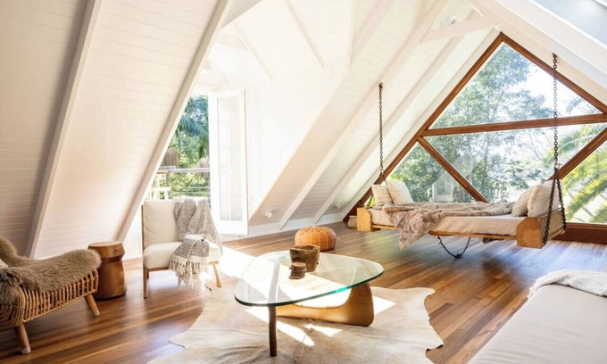 Middle Pocket Cottage | Byron Hinterland Escape with pool immersed in nature