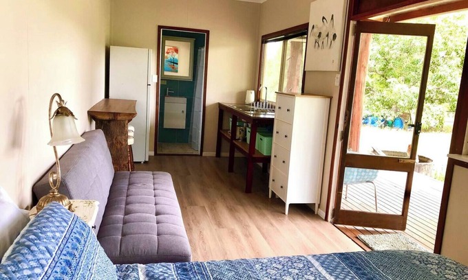 Bentley Cabin | Byron hinterland cabin at Bentley, Northern NSW, pet friendly!