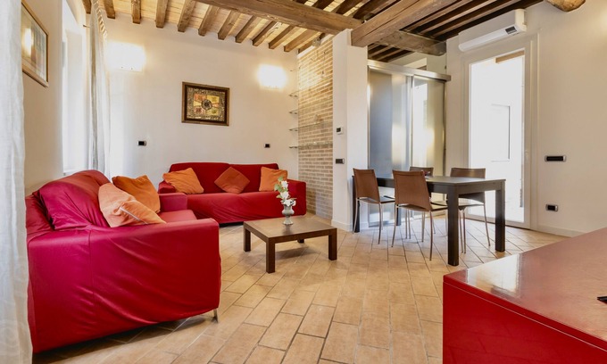 Ravenna House | Byzantine Palace, Ravenna Center: 2-story house with private inner courtyard