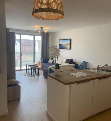 Fort-Mahon-Plage Apartment | Côté Mer, appartement neuf à 200m de l'océan