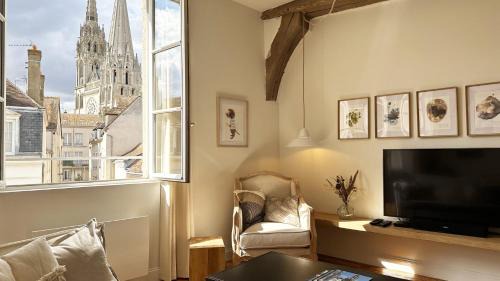 Chartres Apartment | Cœur Cathédrale - Charme et vue fantastique