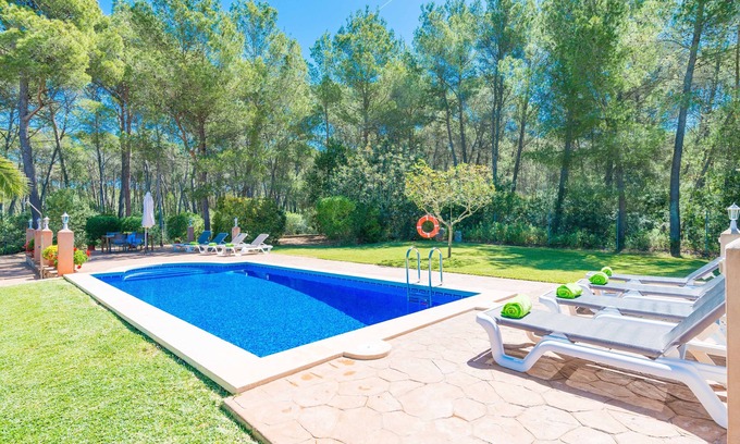 Sa Cabaneta Villa | CA NA BARBARA - Villa with private pool in Santa Maria del Camí. Free WiFi