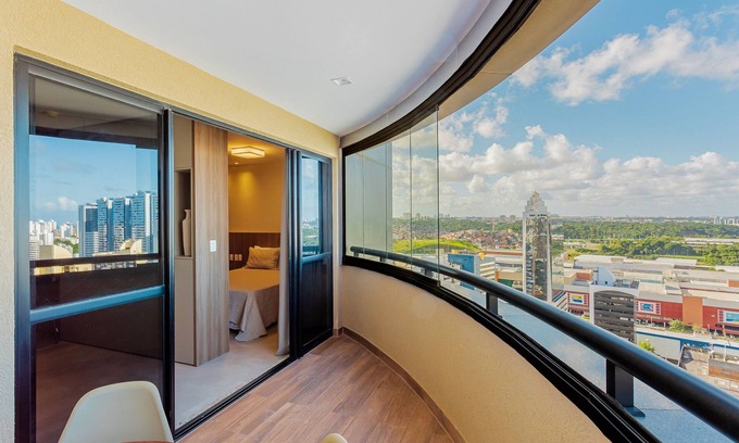 Caminho das Arvores Apartment | CA02 Cozy Apartment 500 m from Salvador Shopping