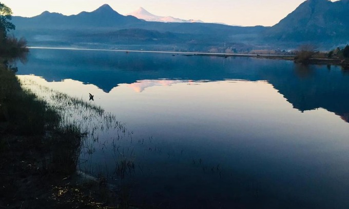 Conaripe House | Cabañas Ruka Rayun vista y acceso al lago en Coñaripe