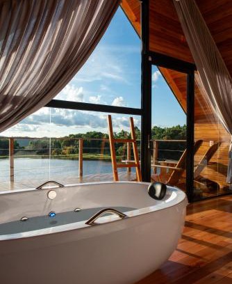 Nova Petropolis Ski Chalet | Cabana Água - Cabanas Recanto do Lago