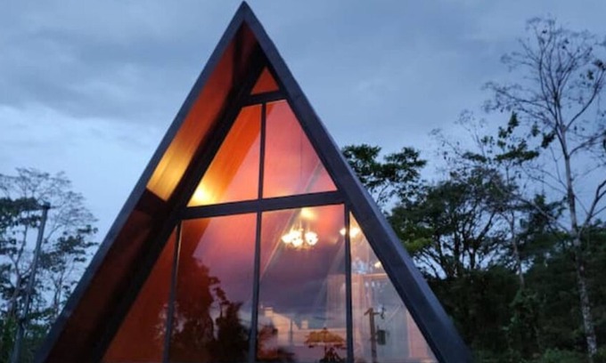 Bijagua Cabin | Cabana 1-yarumo Lodge, Celeste Black Chalets River 1