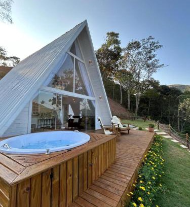 Teresopolis Ski Chalet | Cabana Branca luxo