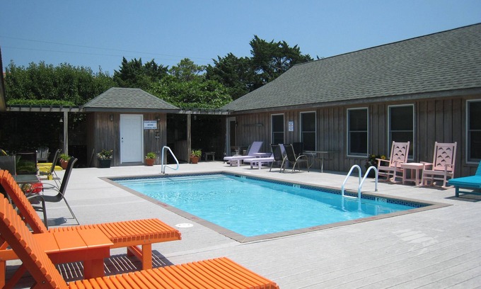 Ocracoke Condo | Cabana I: Perfect getaway for two that offers a shared pool.