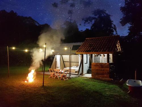 Juquitiba Ski Chalet | Cabana Raízes da Mata - 1 hr de SP - na Mata Atlântica