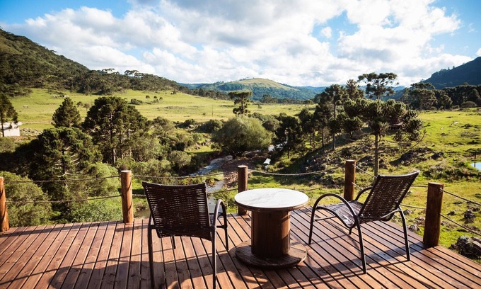 Vacas Gordas Cabin | Cabana Recanto das Águas 02 - Urubici