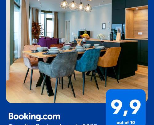 Oldenburg Apartment | CABANA - TheView - Terrasse - Waterfront - kostenloser Parkplatz - WiFi