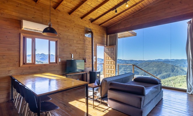 Anitapolis Apartment | Cabana vista panorâmica e jacuzzi VST022