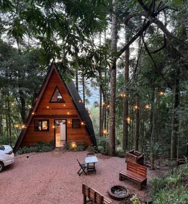 Nova Petropolis Apartment | Cabanas da Mata Com Vista para as Montanhas na Serra Gaúcha