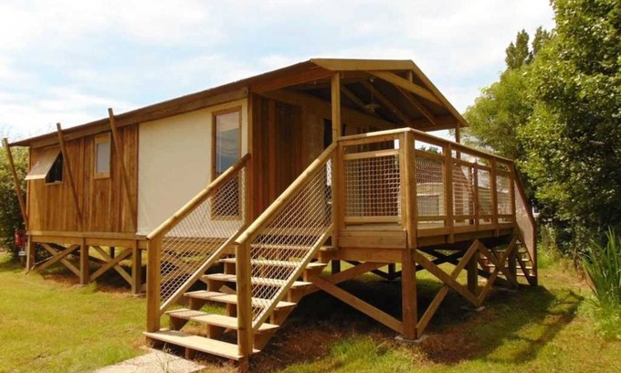 Avrille Cabin | Cabane 3 étoiles - Piscine - ccbafeg