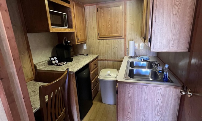Dickerson Run Cabin | Cabin 1 - So comfy and you'll have everything you need in this cabin for a great get a way.