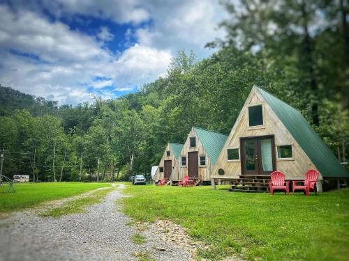 Northern Ski Chalet | Cabin #2 A-Frame Artists Retreat