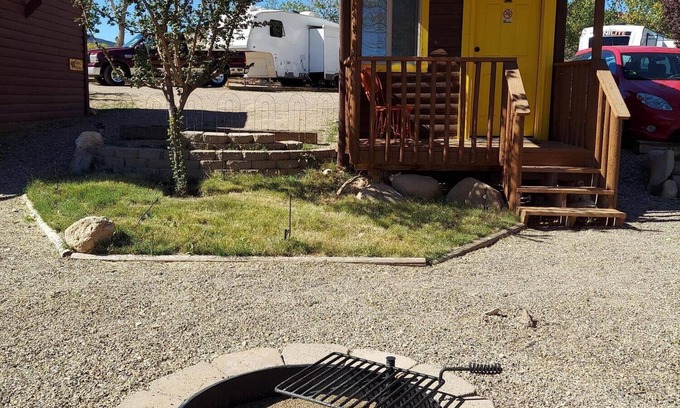 Escalante Cabin | Cabin 2 - 'The Ruess' - Dry Camping Cabin