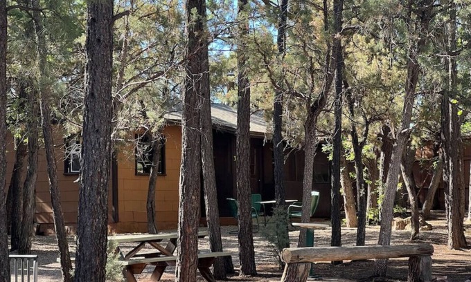Pinetop-Lakeside Cabin | Cabin 3 with King Bed