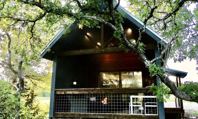 Dripping Springs House | Cabin 4 · Smart & Cozy Tiny Cabin 4 w/ Pro Coffee Setup